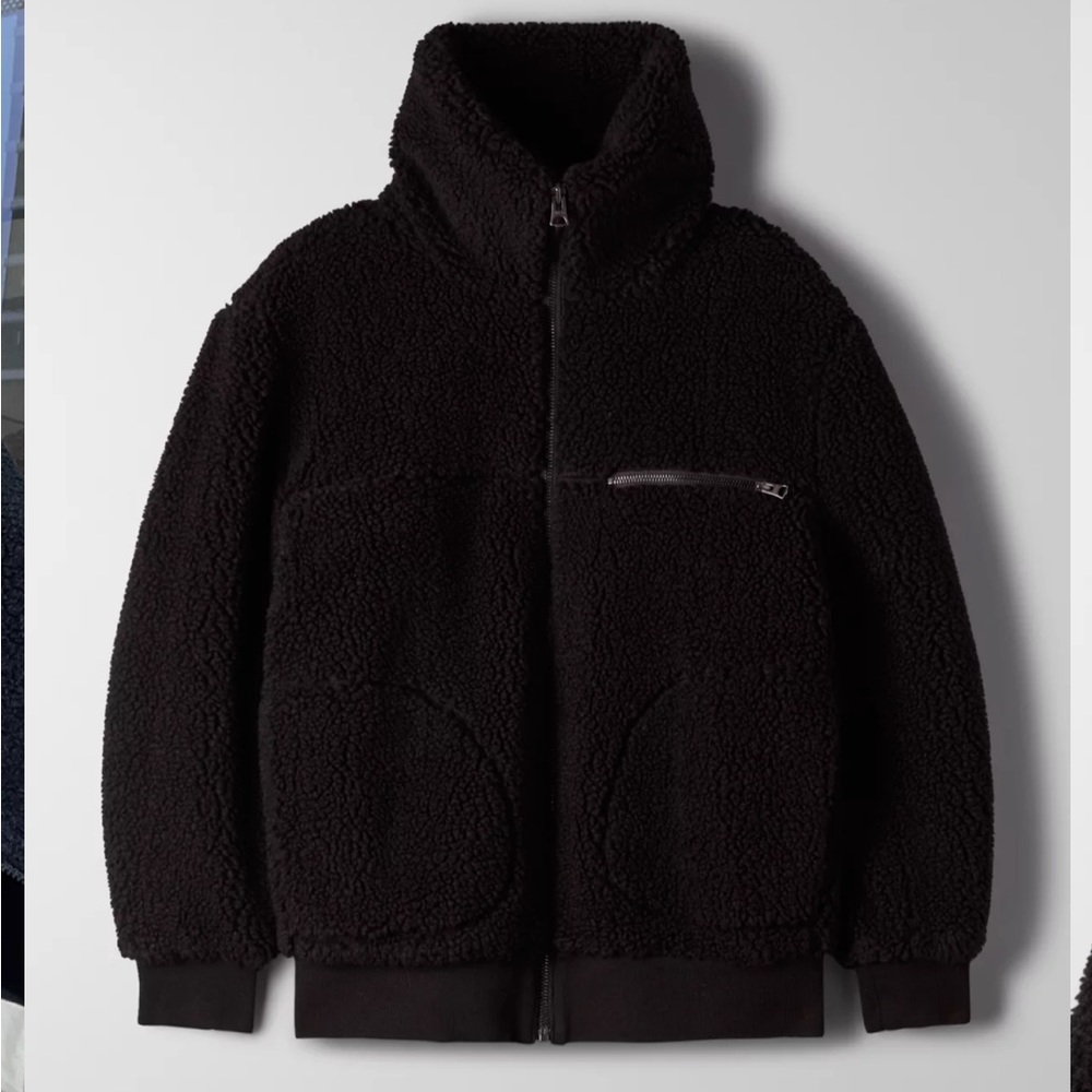 Aritzia Wilfred Free Teddy Jacket